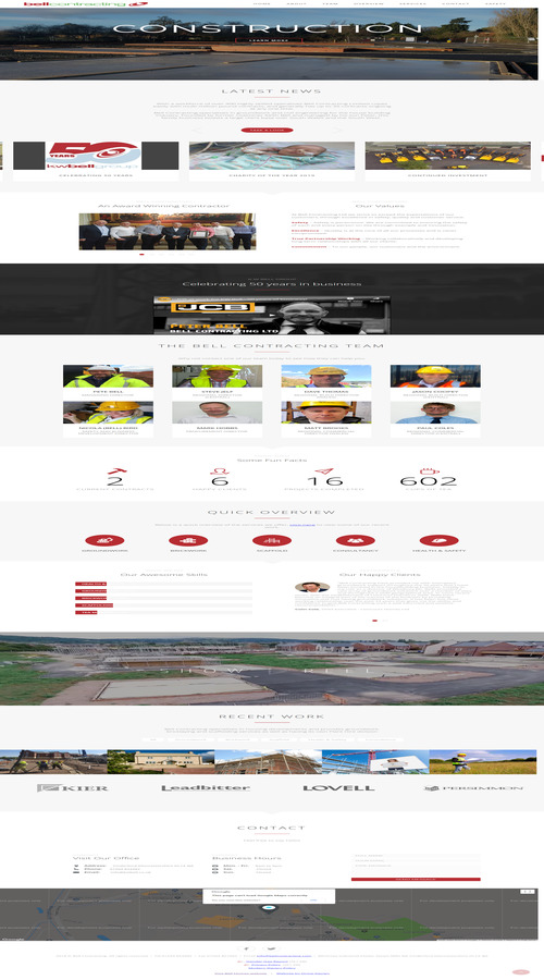 Bell Contracting Company screenshot 1